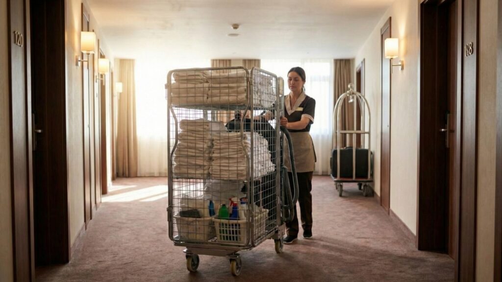 roll cages in hotels