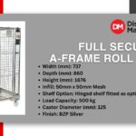 Shrinkage on the Move: Protecting High-Value Stock with Full Security A-Frame Cages